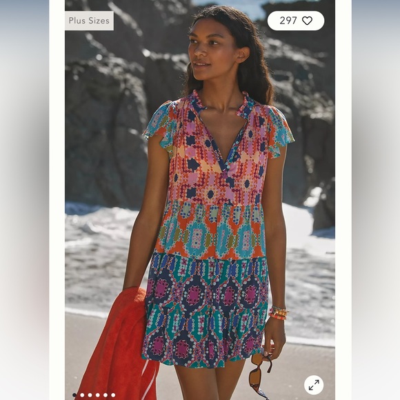 Anthropologie Dresses & Skirts - Anthropologie Dominic Beattie Tiered Mini Dress NWT